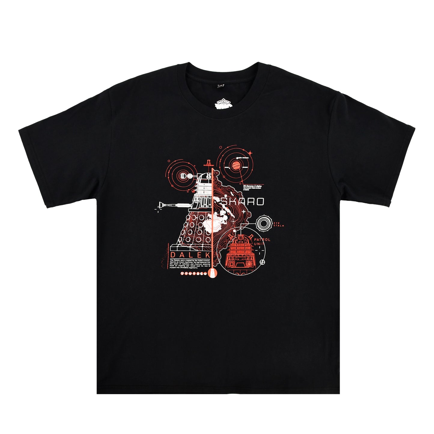 Doctor Who Black T-shirt (DALEK)