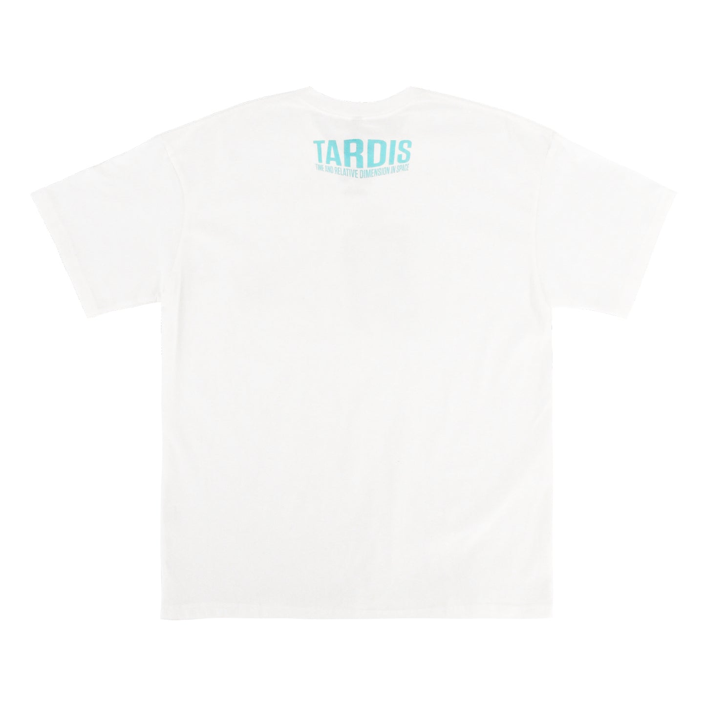 Doctor Who White T-shirt(TARDIS)