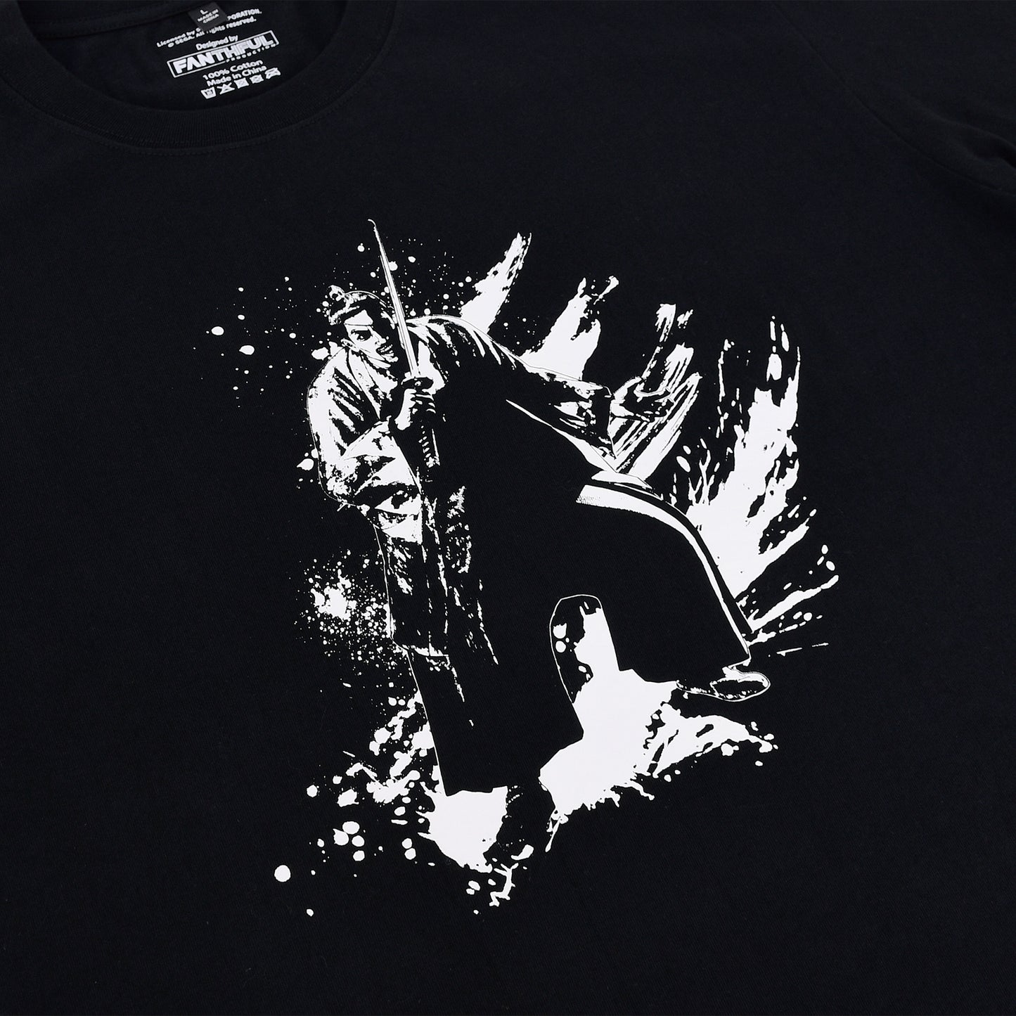 LIKE A DRAGON ISHIN Black T-shirt