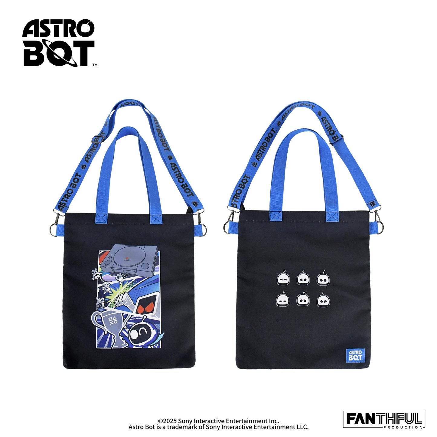 Astro Bot Canvas Bag