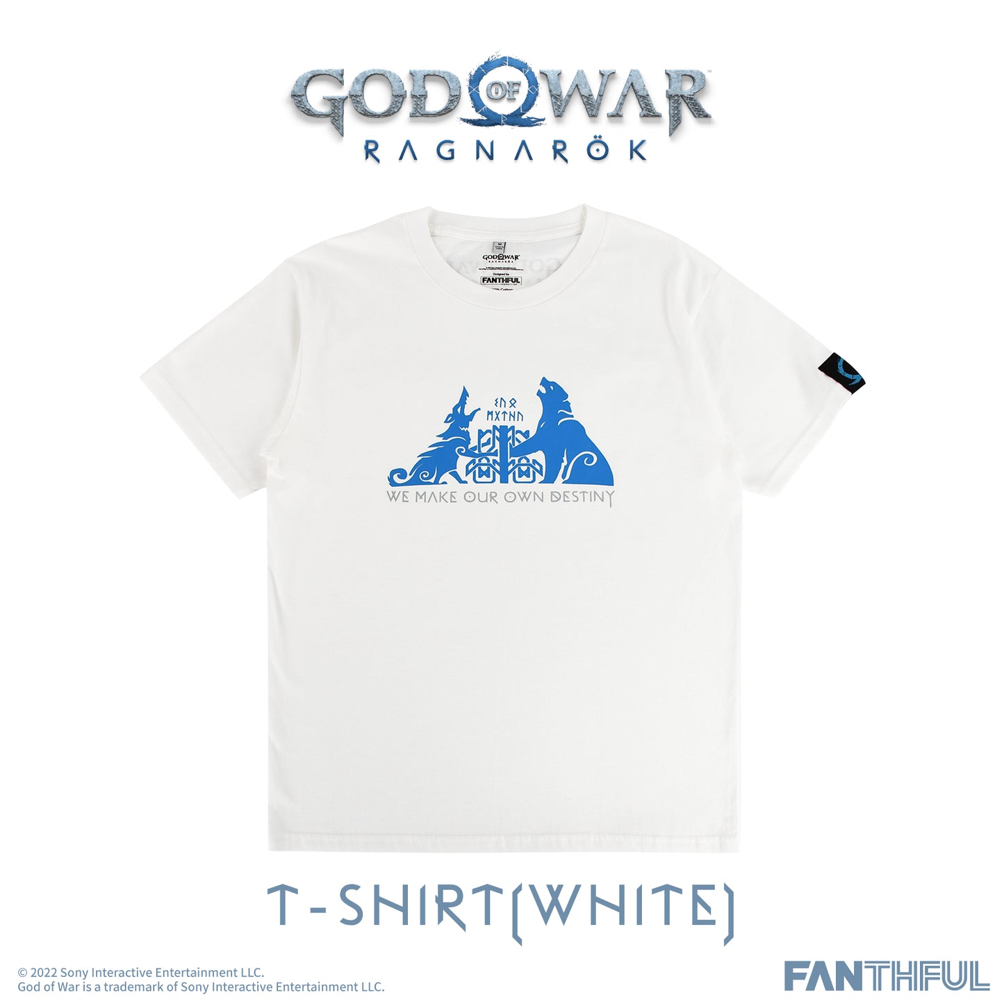 God of War Ragnarok White T-shirt