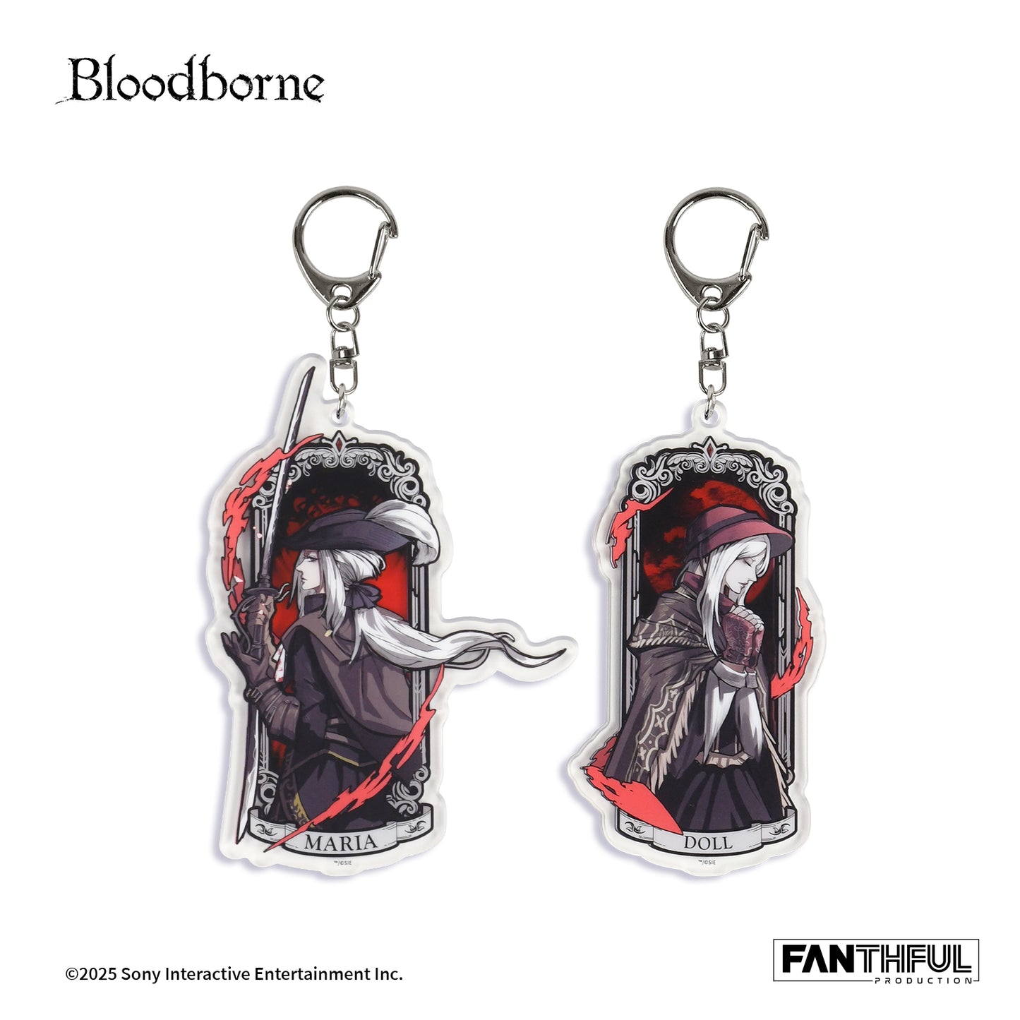 Bloodborne Acrylic Keychain Set