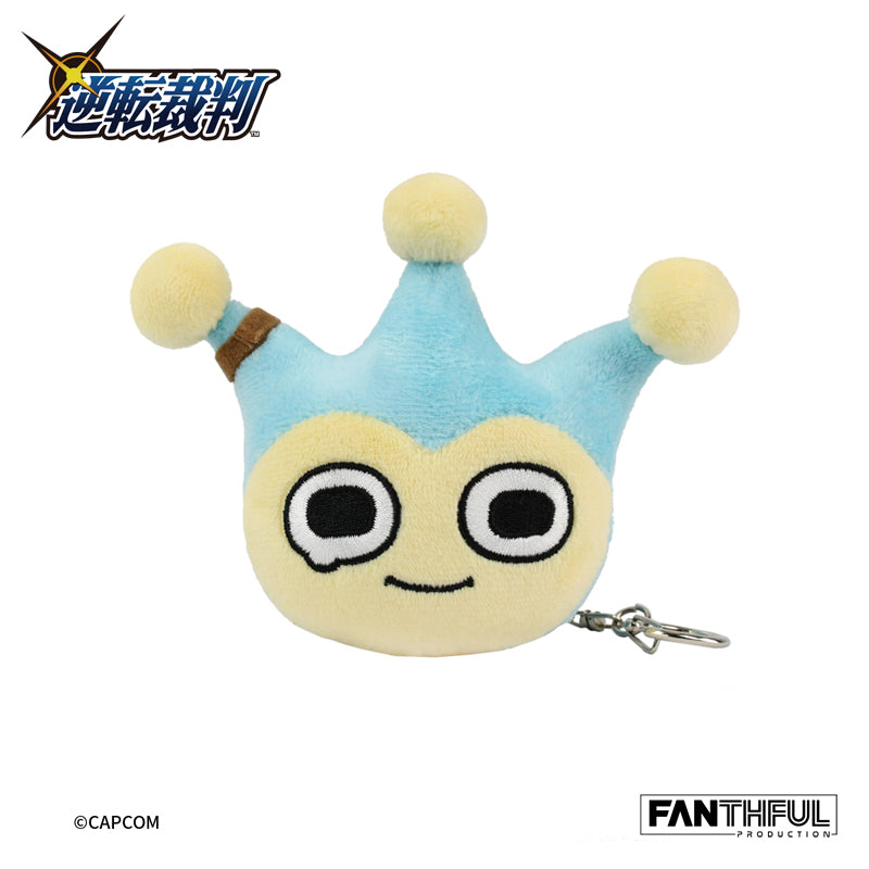 【Pre-Order】Ace Attorney Plush Keychain-Blue Badger(Resale)