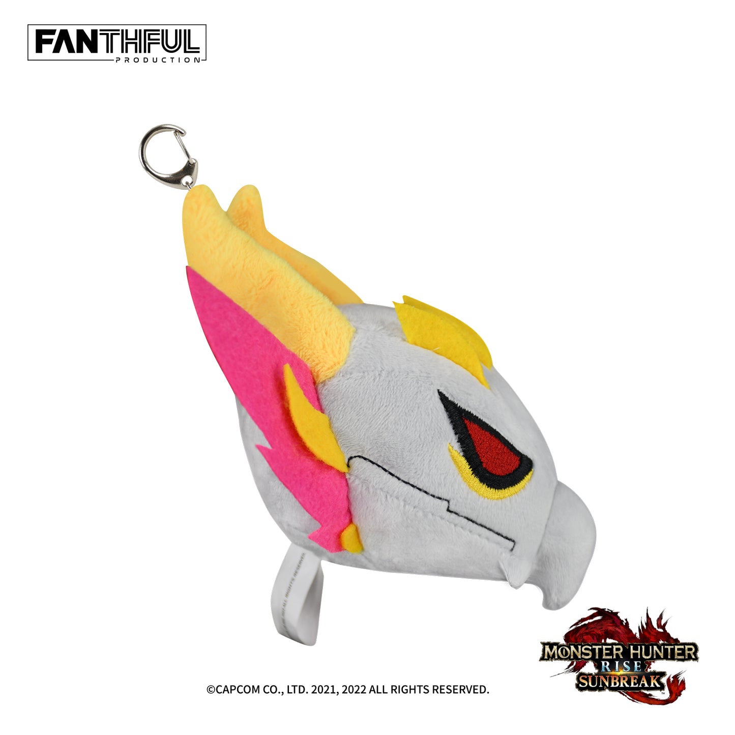 Monster Hunter Rise: Sunbreak Plush Keychain(Malzeno)
