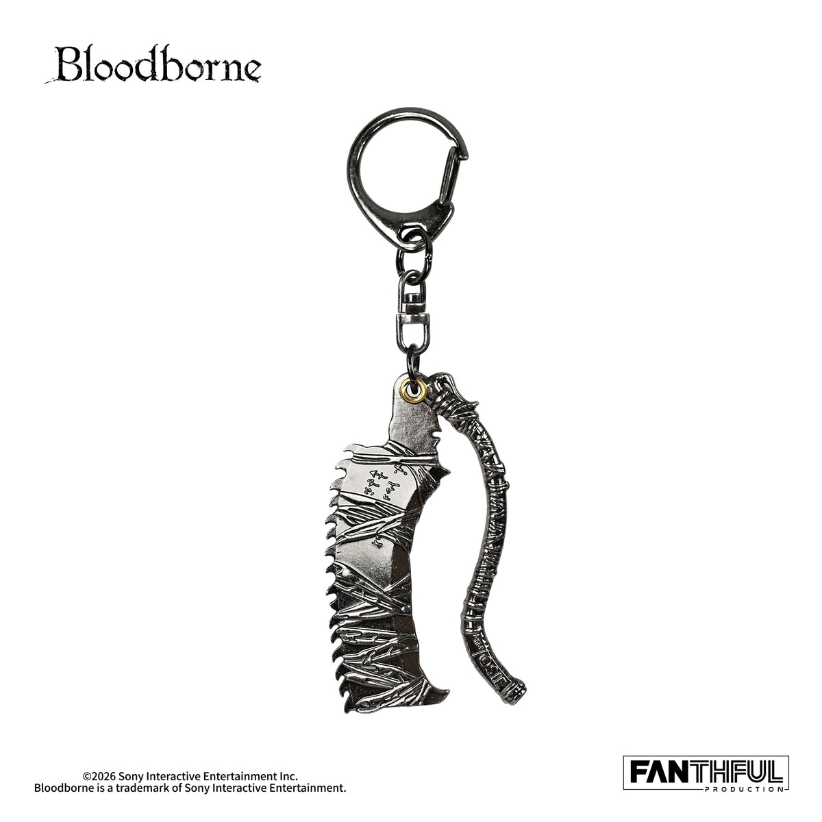 【Pre-Order】Bloodborne Alloy Keychain(Saw Cleaver)
