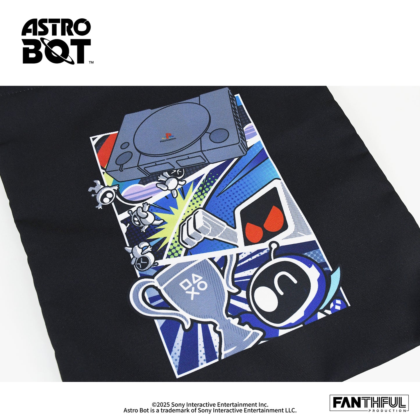 Astro Bot Canvas Bag