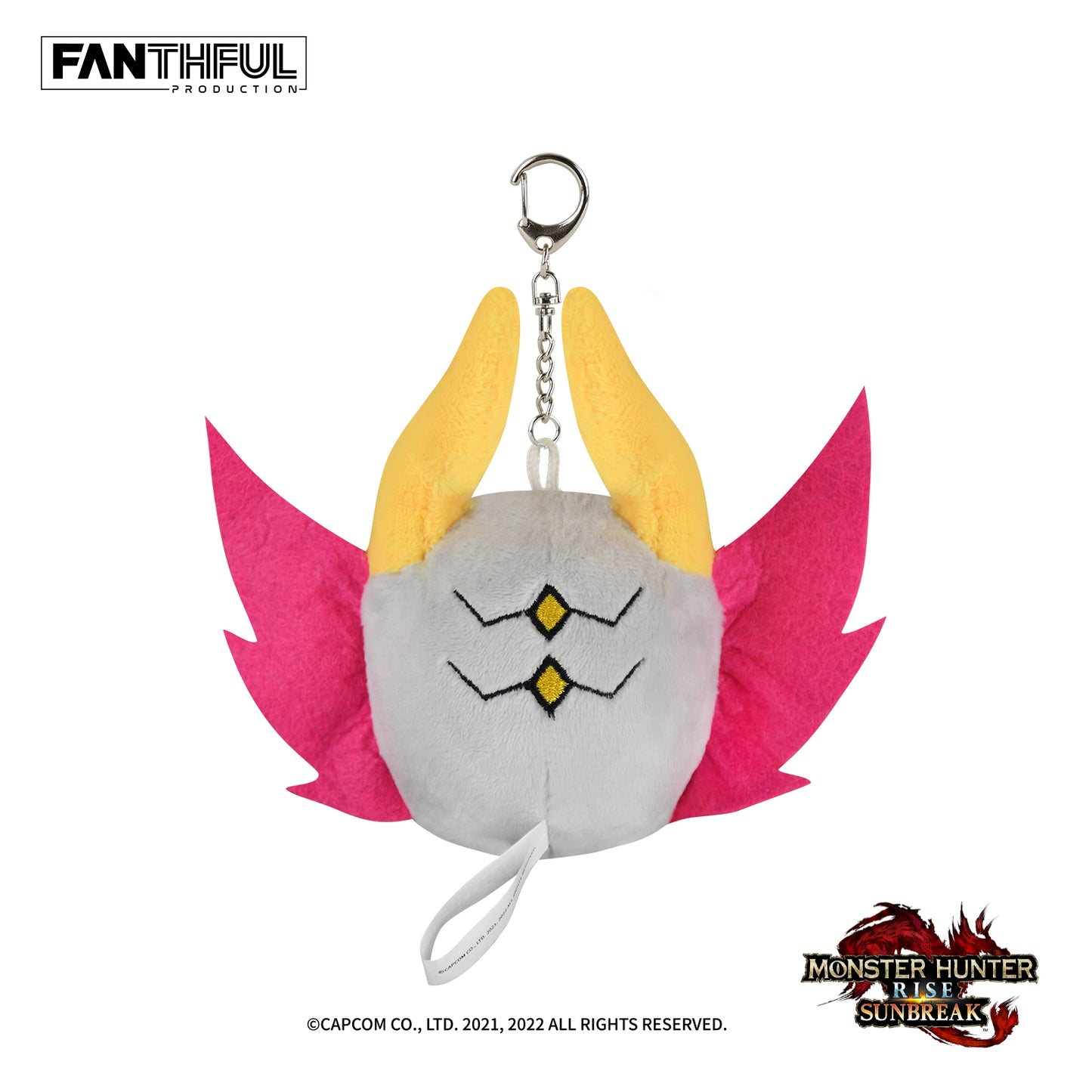 Monster Hunter Rise: Sunbreak Plush Keychain(Malzeno)