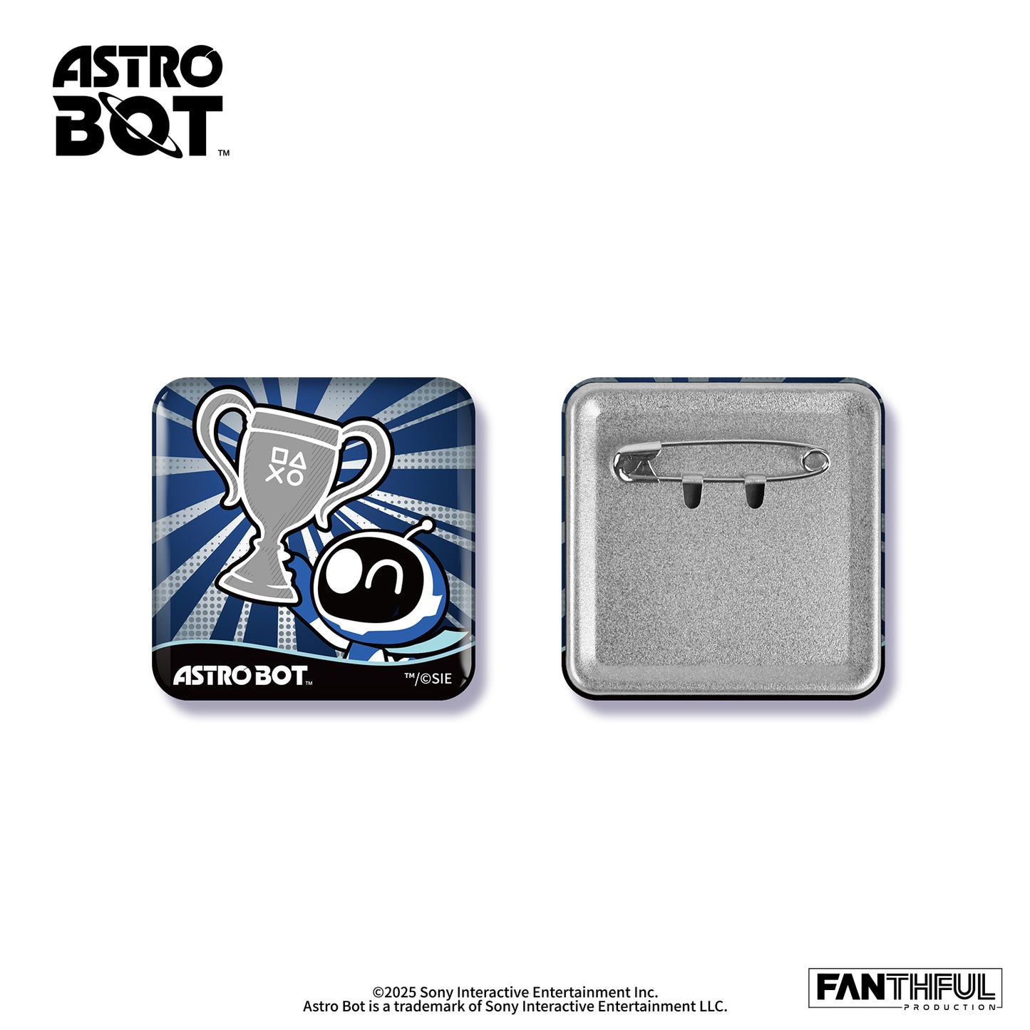 Astro Bot Badge Set(6pcs/set)