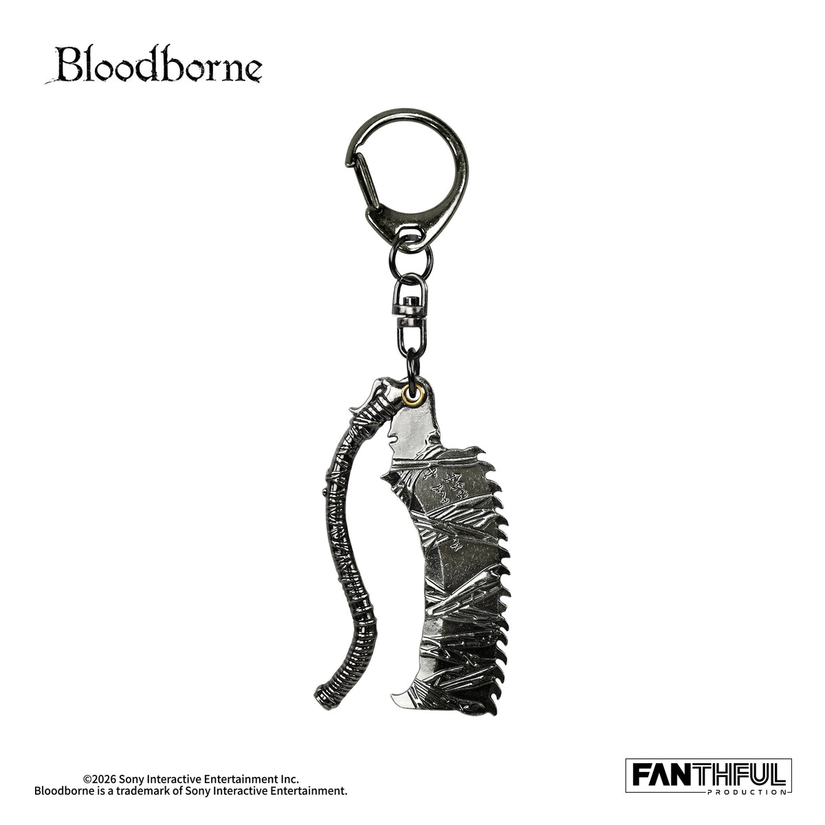 【Pre-Order】Bloodborne Alloy Keychain(Saw Cleaver)