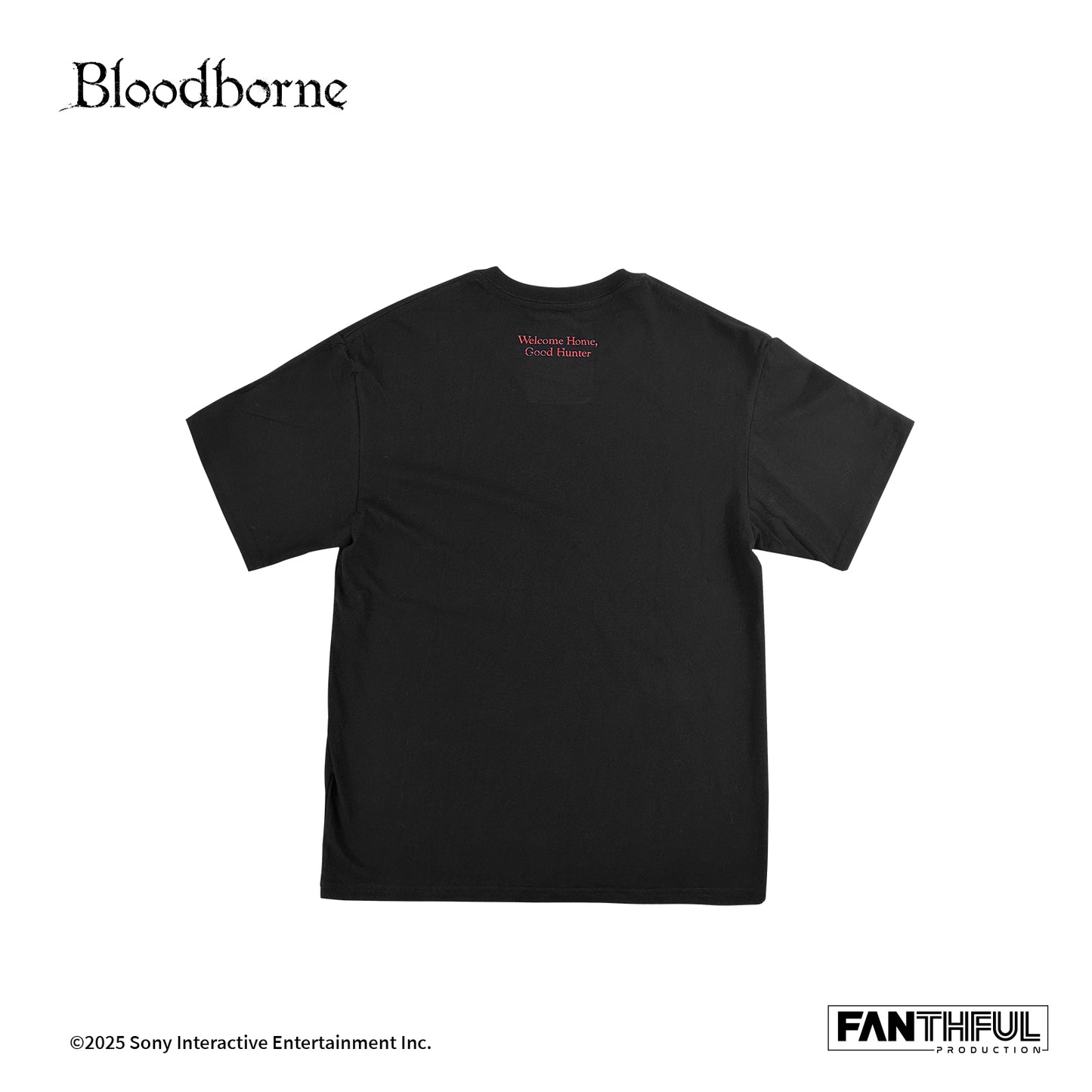 Bloodborne Black T-shirt(Hunter)