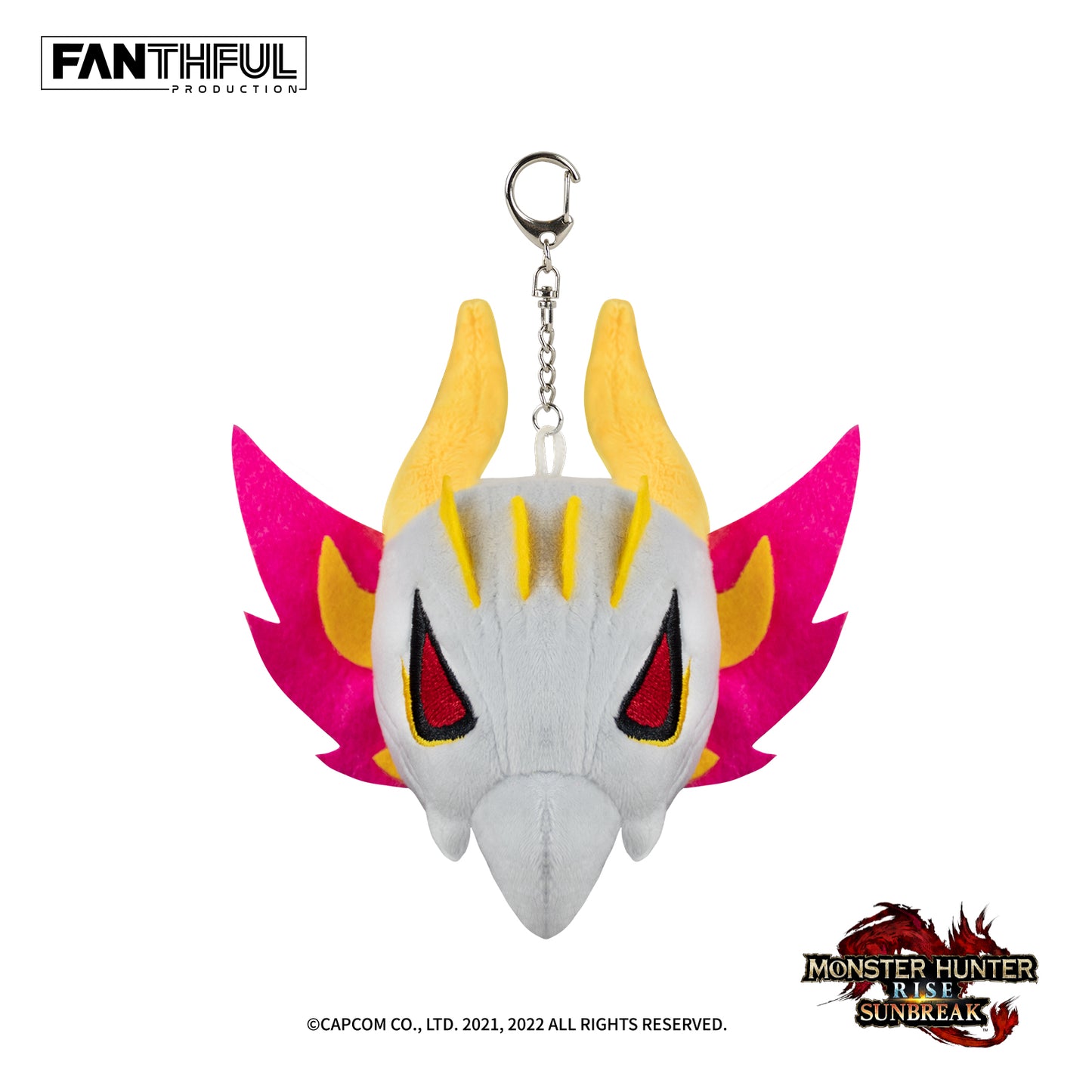 Monster Hunter Rise: Sunbreak Plush Keychain(Malzeno)