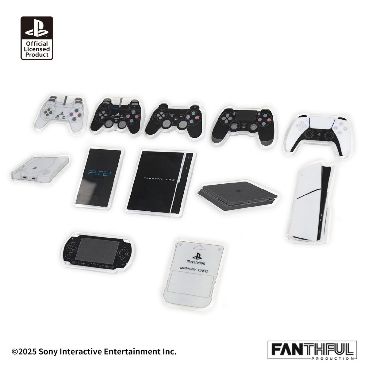 PlayStation Acrylic Badge(blind box)12pcs/set