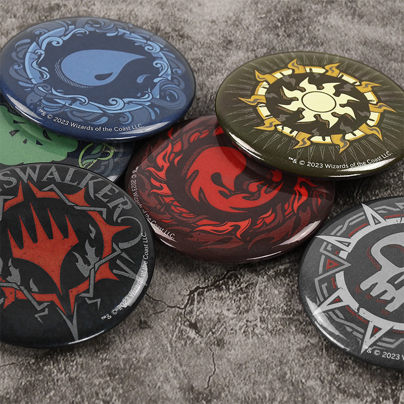 Magic The Gathering Badge Set (6pcs)