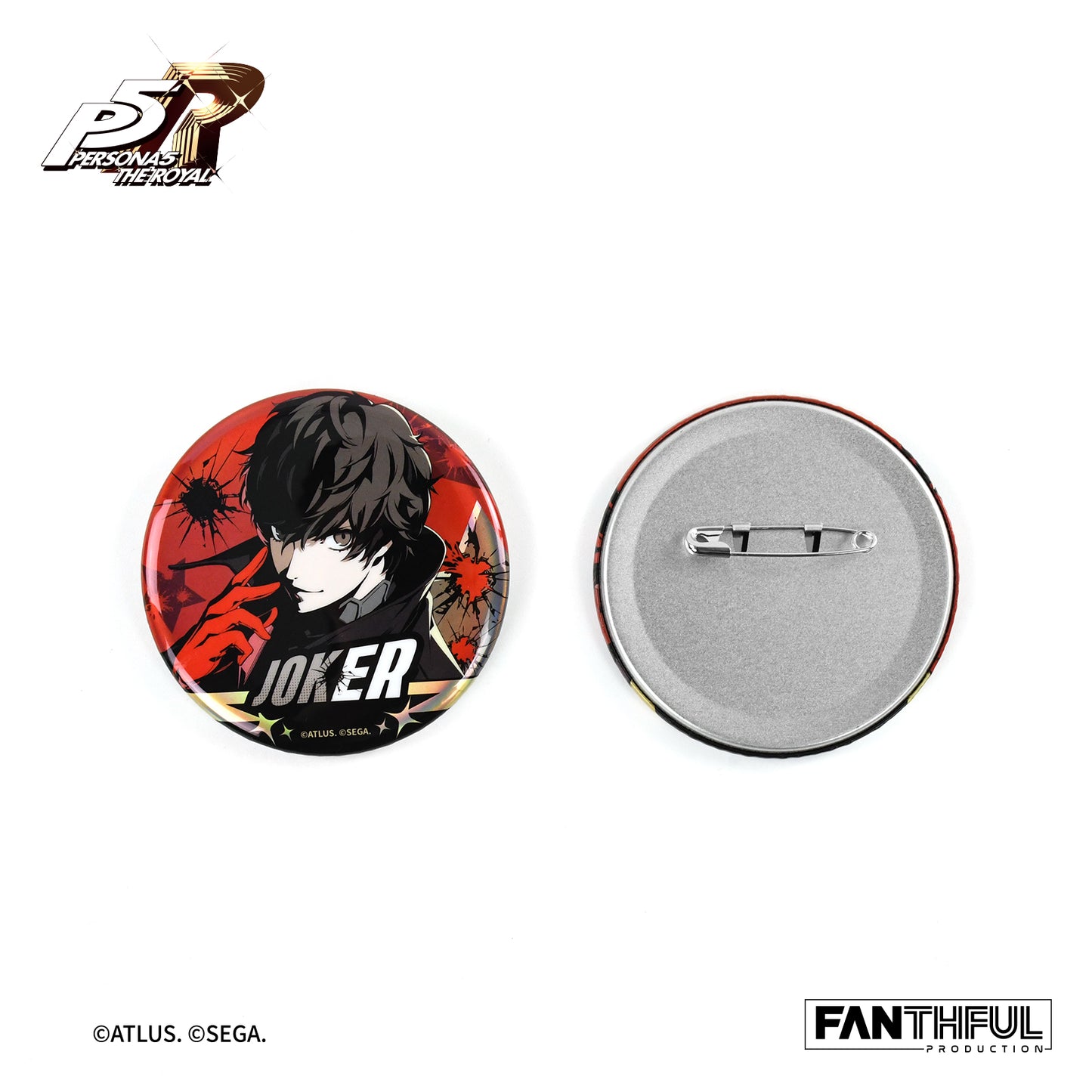 【Pre-Order】PERSONA 5 THE ROYAL Tin Badge(blind box/10pcs)