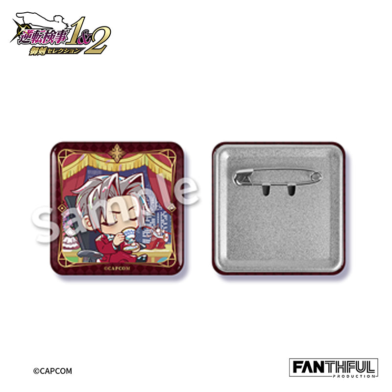 Ace Attorney Investigations Tin Badge(blind box/10pcs)