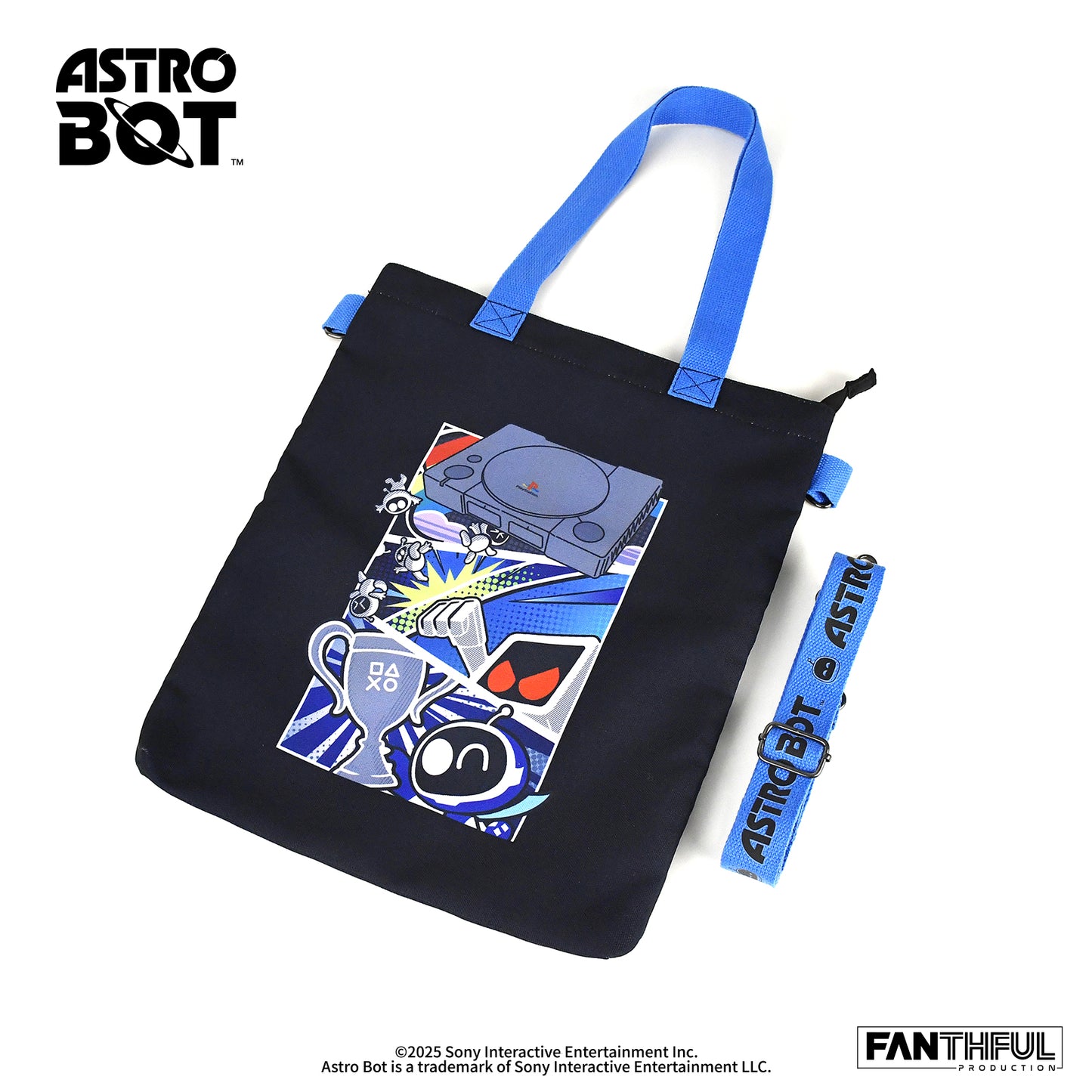 Astro Bot Canvas Bag