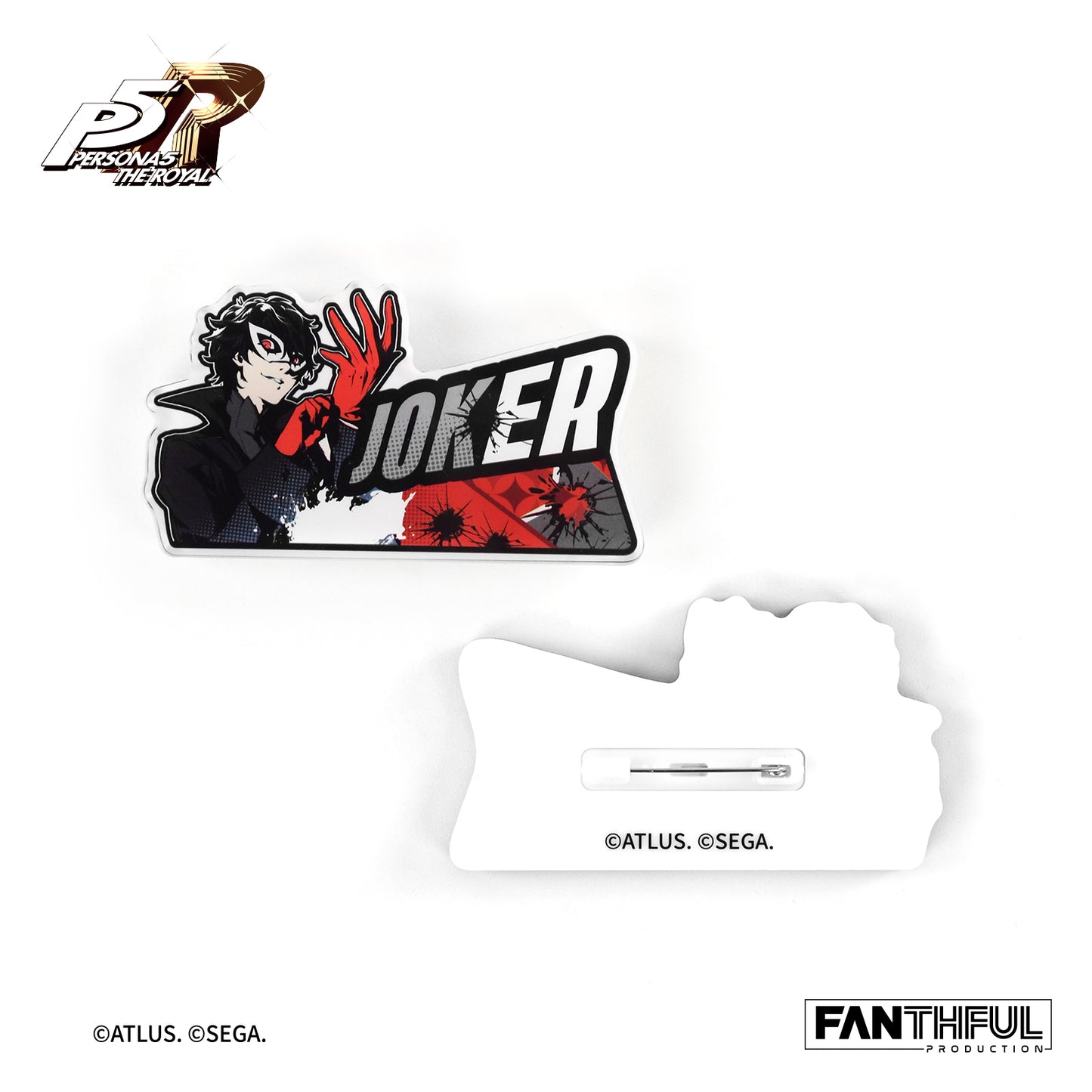 【Pre-Order】PERSONA 5 THE ROYAL Acrylic Badge(blind box/10pcs)