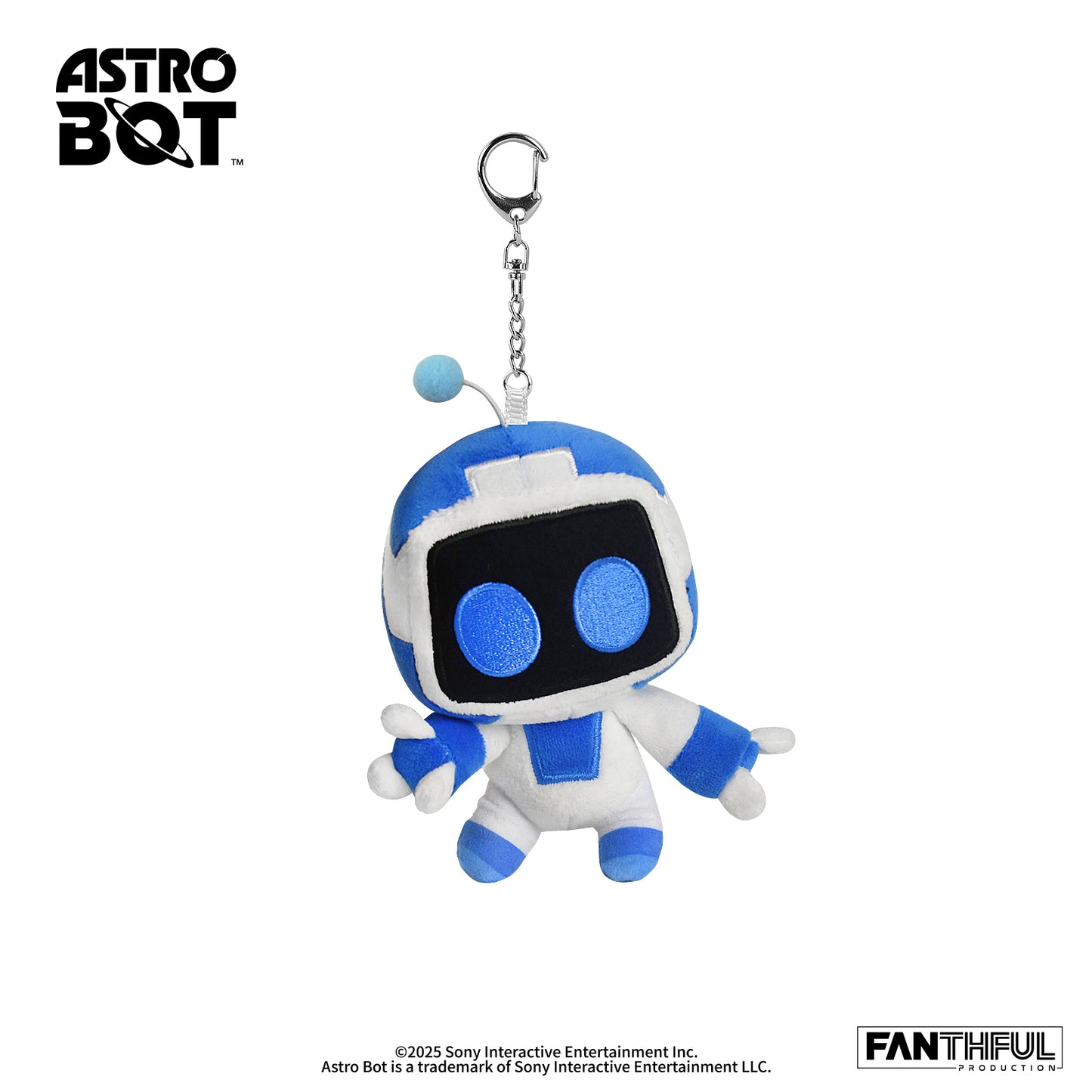Astro Bot Plush Keychain