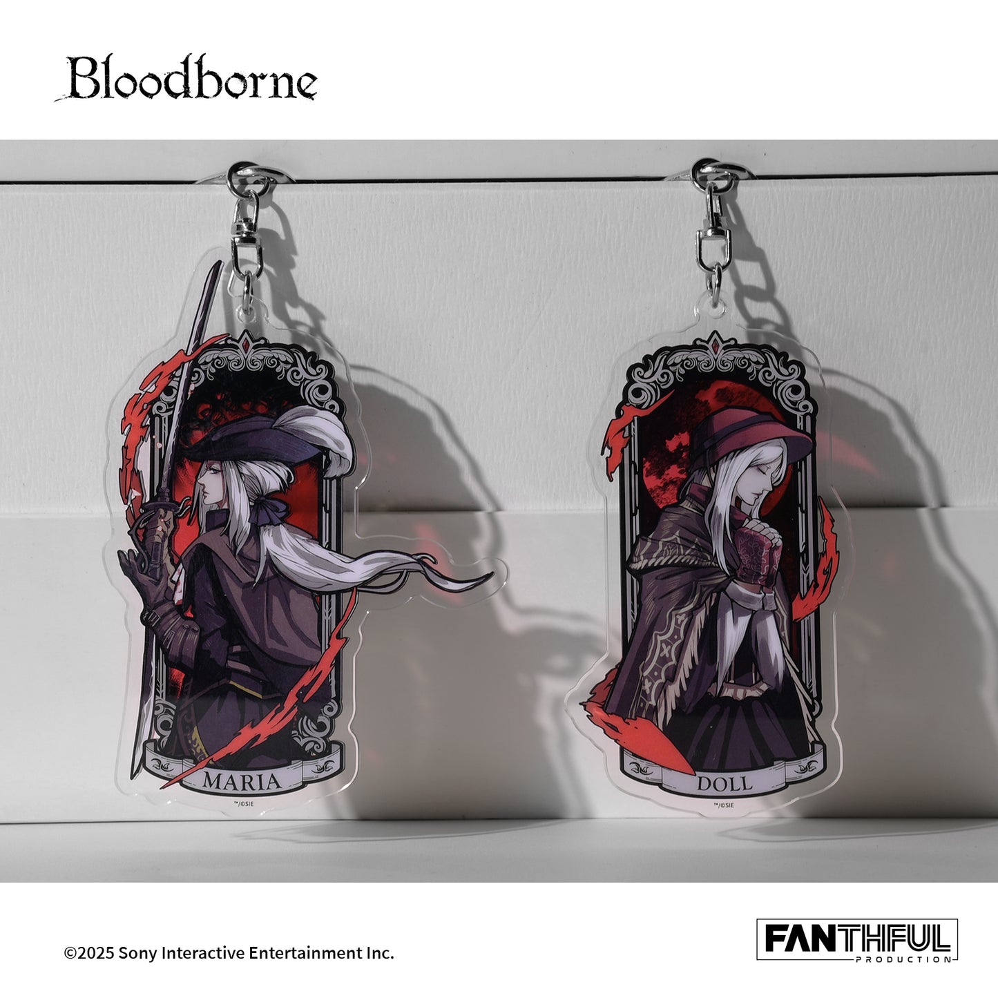 Bloodborne Acrylic Keychain Set