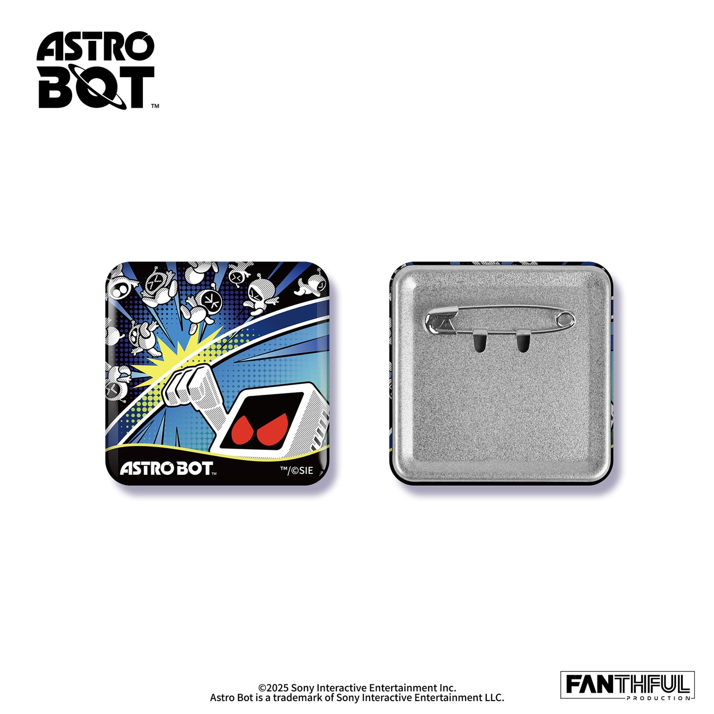Astro Bot Badge Set(6pcs/set)