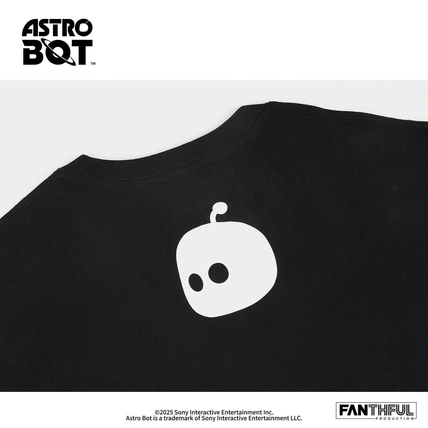 Astro Bot Black T-shirt
