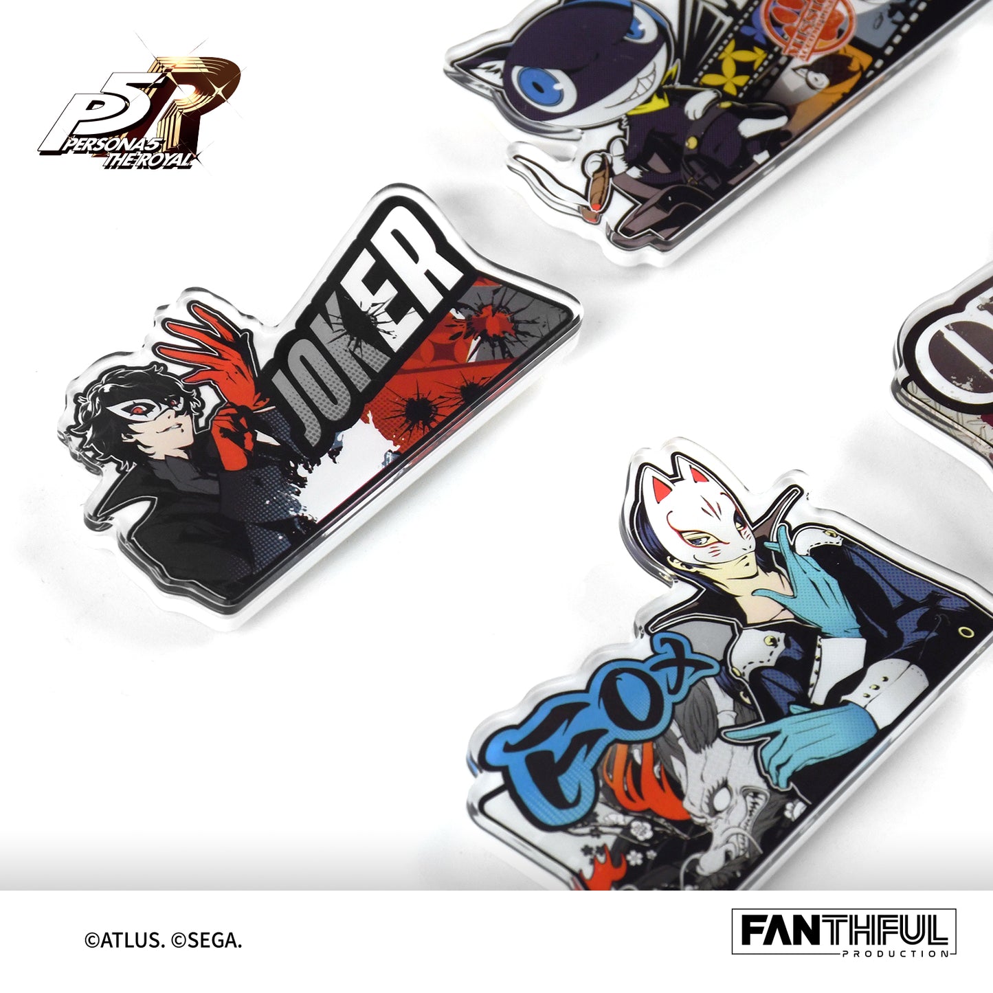 【Pre-Order】PERSONA 5 THE ROYAL Acrylic Badge(blind box/10pcs)