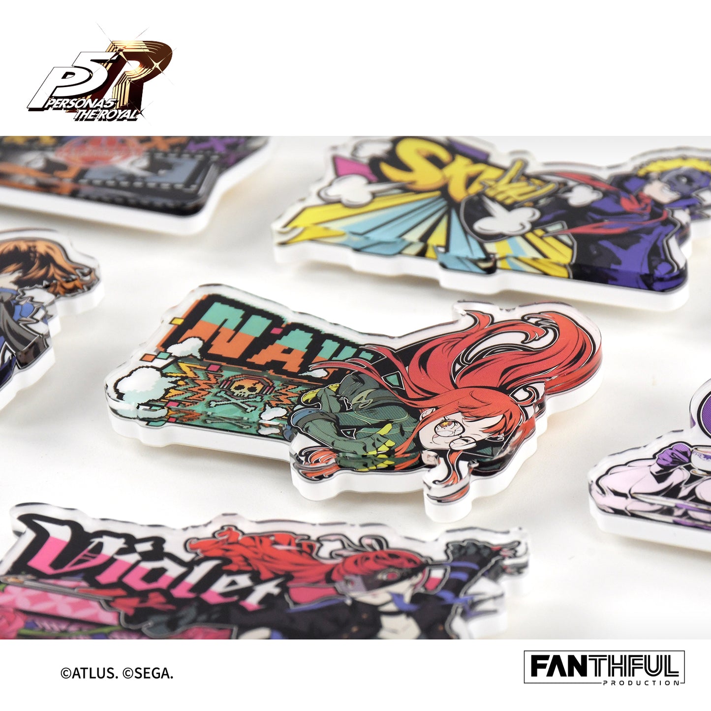 【Pre-Order】PERSONA 5 THE ROYAL Acrylic Badge(blind box/10pcs)