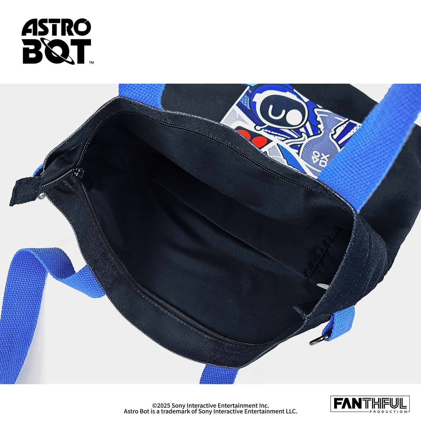 Astro Bot Canvas Bag
