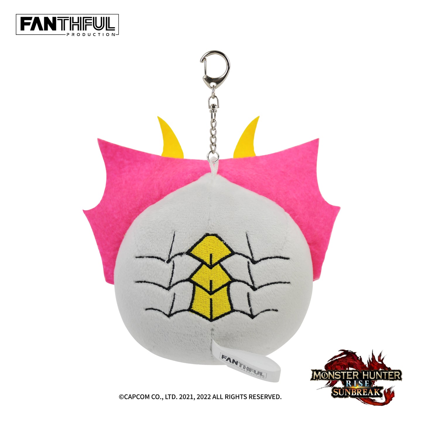 Monster Hunter Rise: Sunbreak Plush Keychain(Palamute)