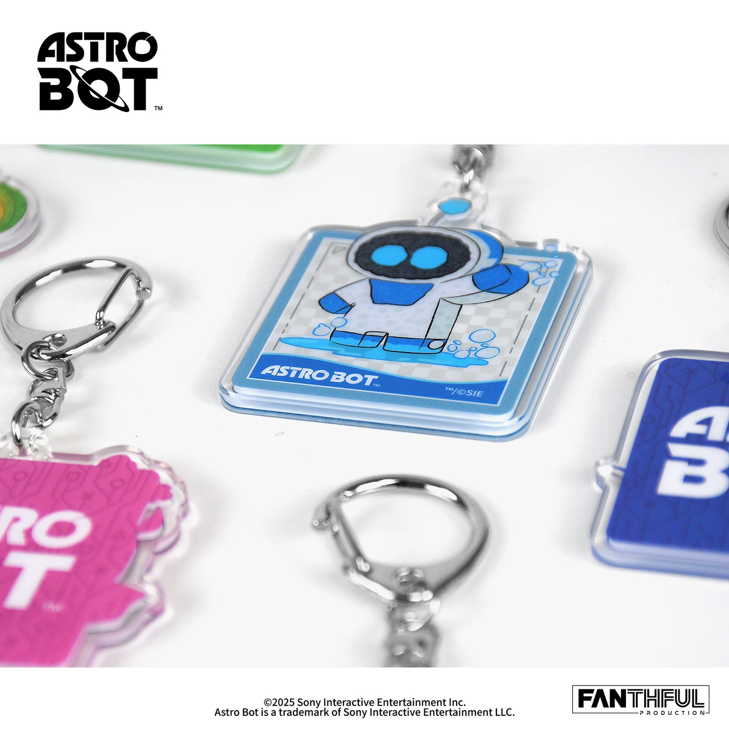Astro Bot Acrylic Keychain(blind box)10pcs/set