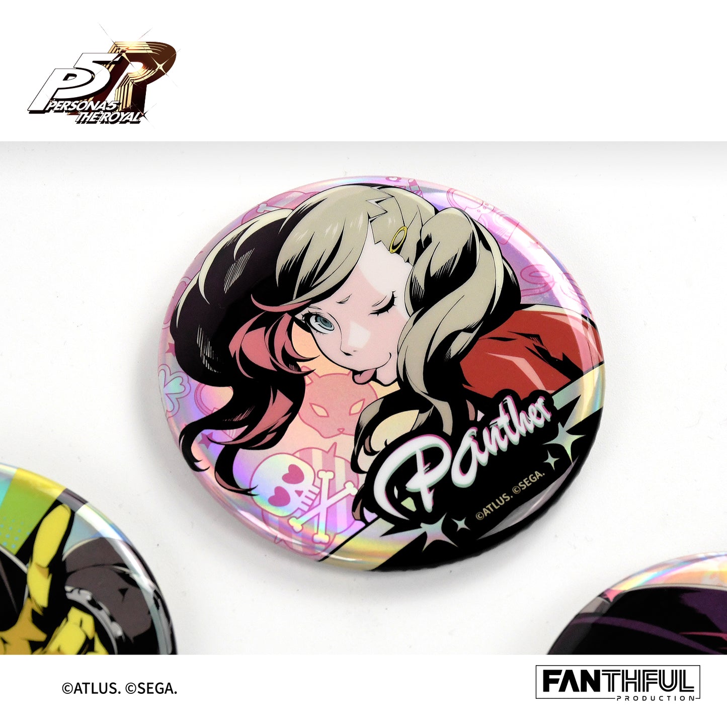 【Pre-Order】PERSONA 5 THE ROYAL Tin Badge(blind box/10pcs)