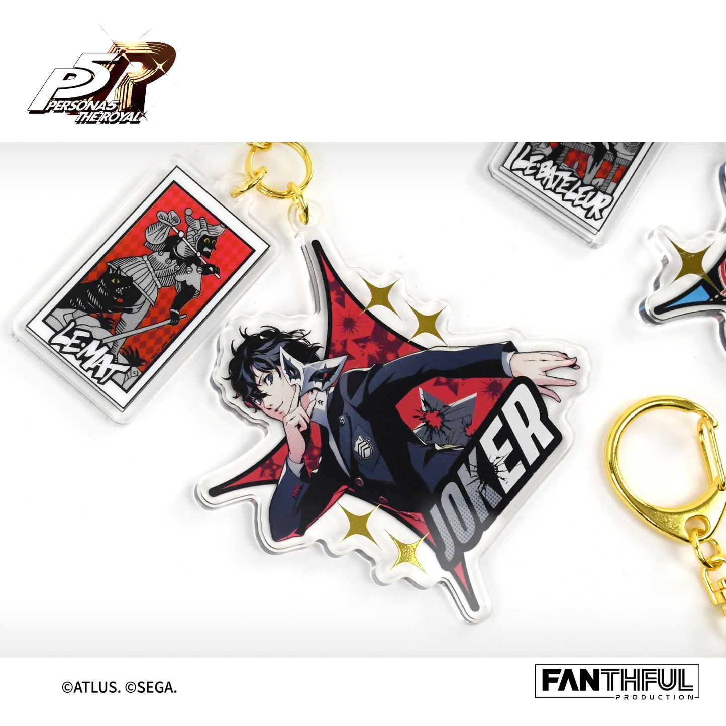 【Pre-Order】PERSONA 5 THE ROYAL Acrylic Keychain(blind box/10pcs)