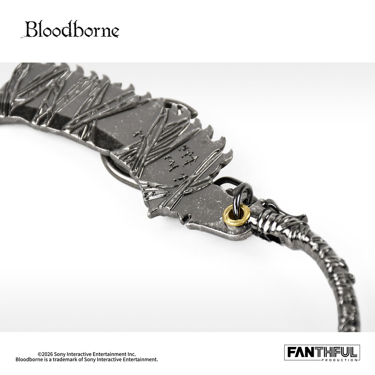 【Pre-Order】Bloodborne Alloy Keychain(Saw Cleaver)