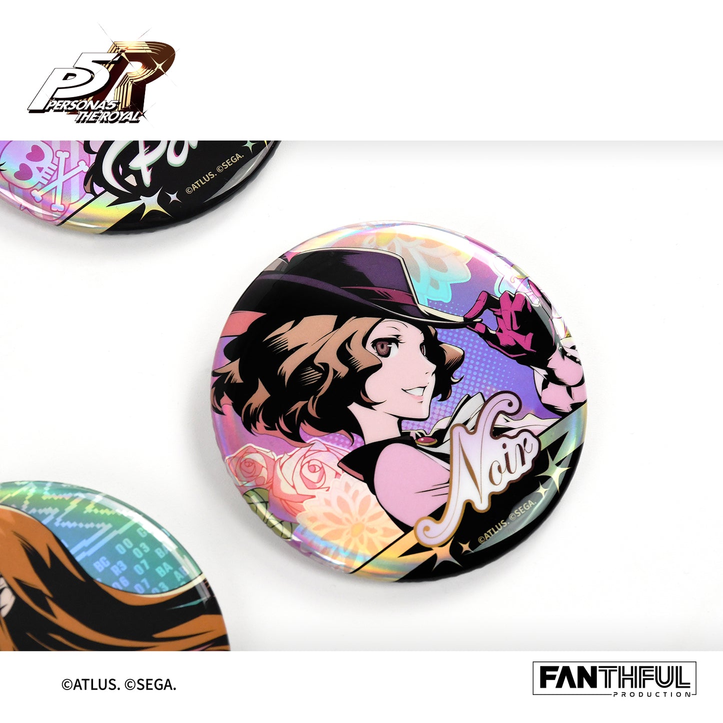 【Pre-Order】PERSONA 5 THE ROYAL Tin Badge(blind box/10pcs)