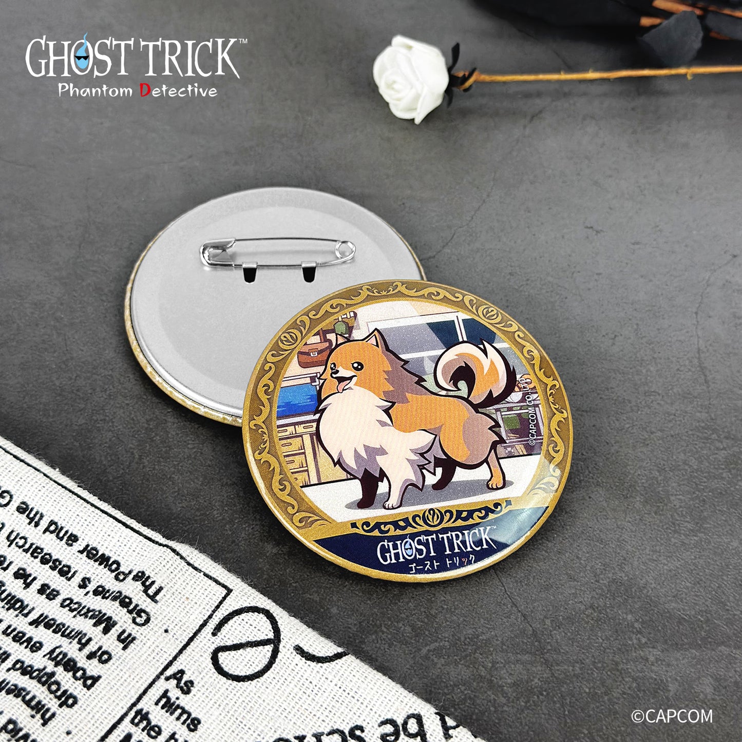 Ghost Trick Badge (Mystery box) 10pcs/set