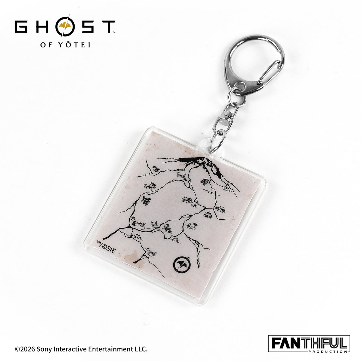 Ghost of Yotei Lenticular Acrylic Keychain