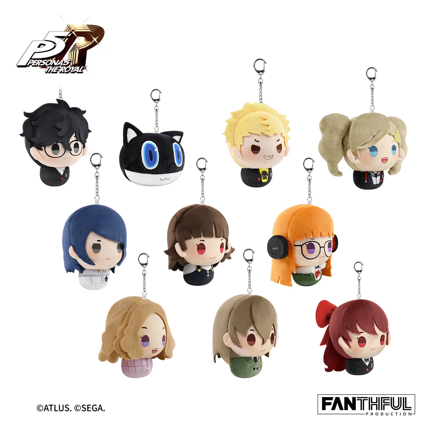 【Pre-Order】PERSONA 5 THE ROYAL Plush Keychain