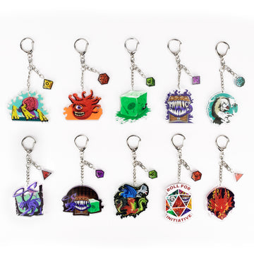 DOWNPAYMENT for Dungeons and Dragons Acrylic Keychain (Set of 10)