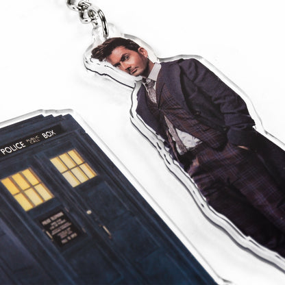 Doctor Who Acrylic Keychain (pair)