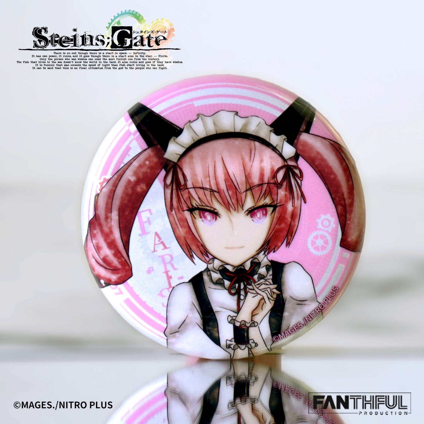 【Pre-Order】STEINS;GATE Tin Badge（blind box/10pcs）