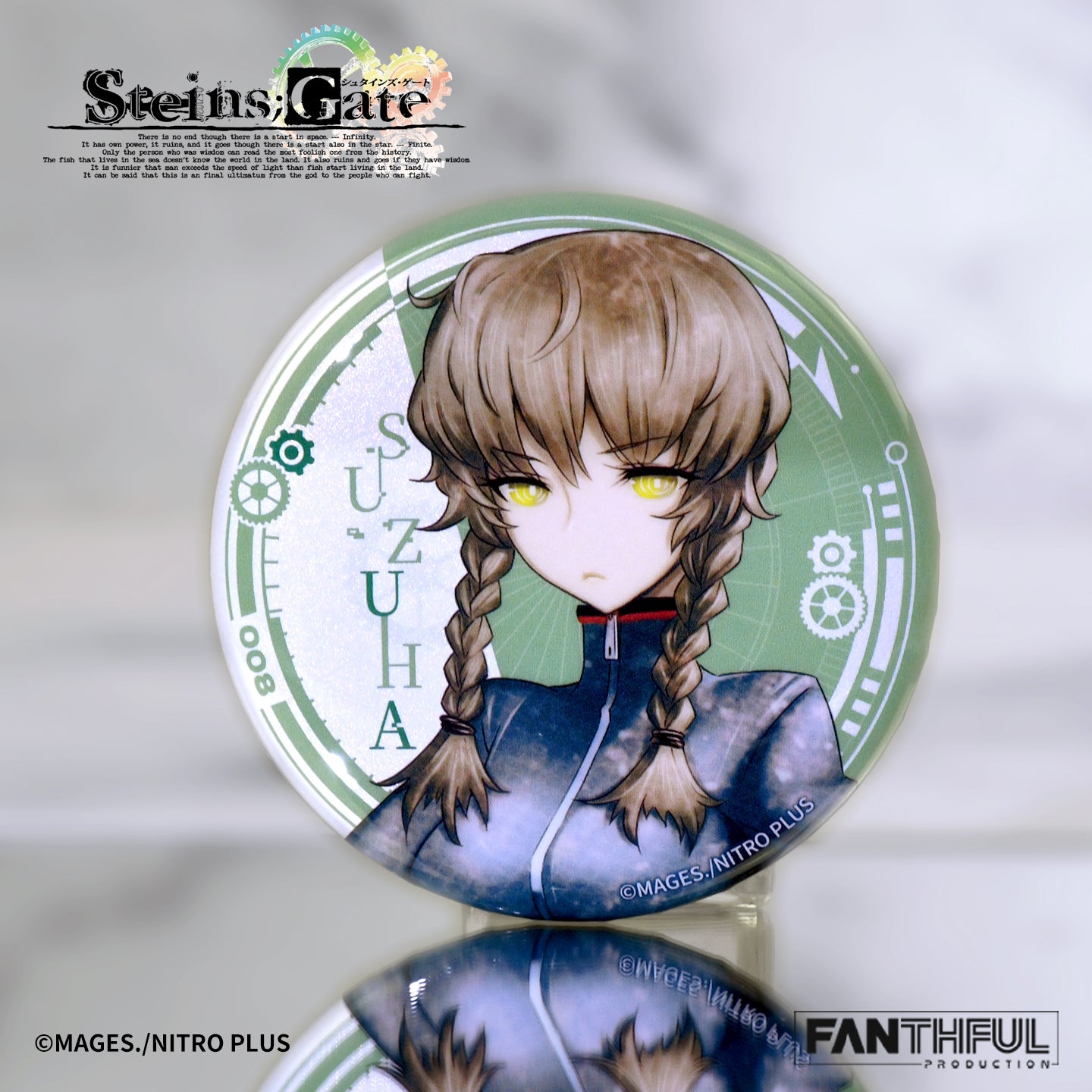 【Pre-Order】STEINS;GATE Tin Badge（blind box/10pcs）