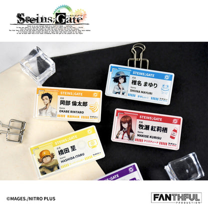 【Pre-Order】STEINS;GATE Acrylic Badge（blind box/8pcs）