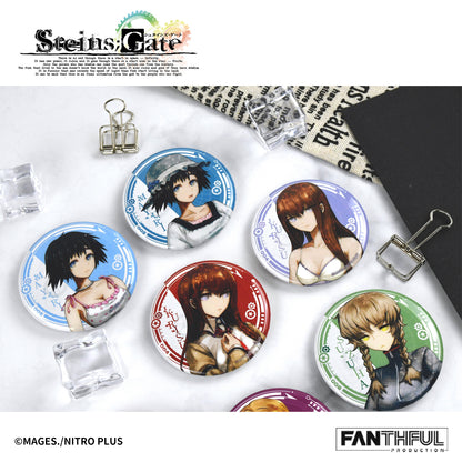【Pre-Order】STEINS;GATE Tin Badge（blind box/10pcs）