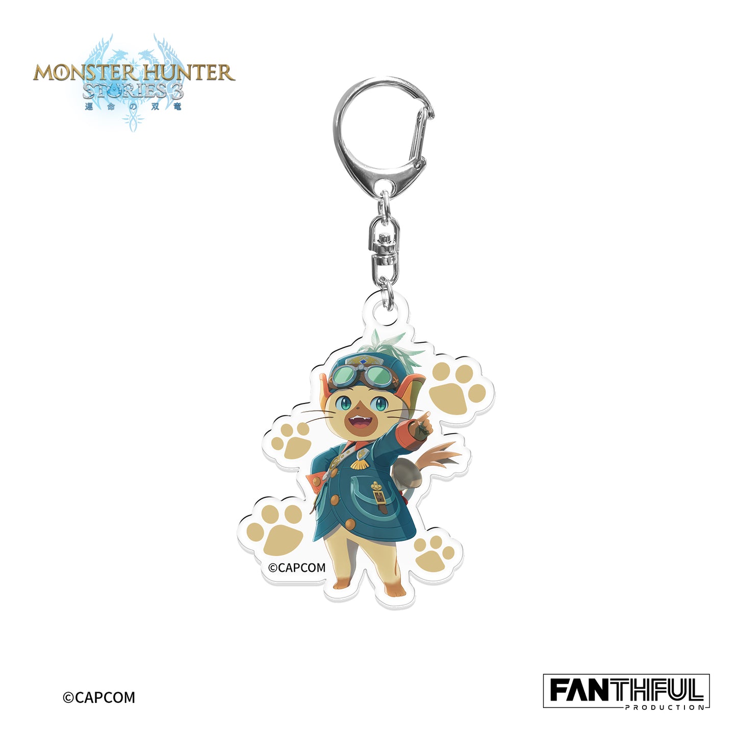 Monster Hunter Stories 3 Acrylic Keychain（Rudy）