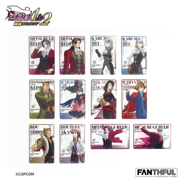 DOWNPAYMENT for Ace Attorney Investigations Plastic Cards (Set of 12)