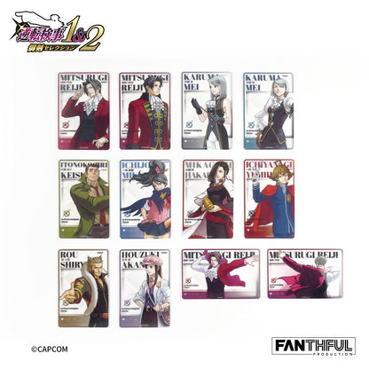 【Pre-Order】Ace Attorney Investigations Plastic Cards（blind box/12pcs）