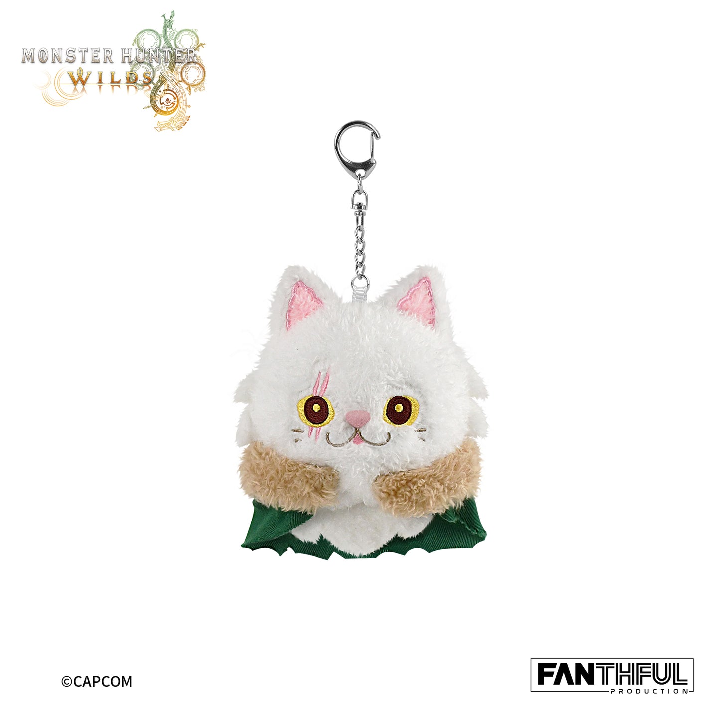 【Pre-Order】Monster Hunter Wilds Plush Keychain