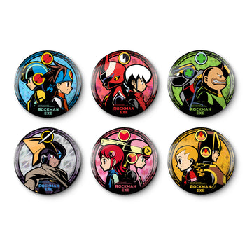 Megaman EXE Pin Badge (Set of 6)