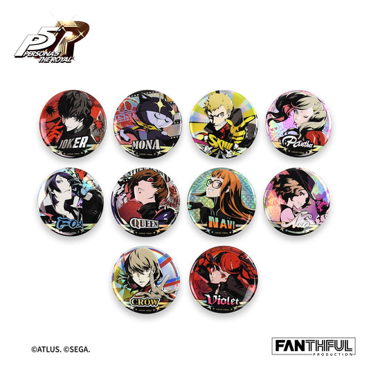 【Pre-Order】PERSONA 5 THE ROYAL Tin Badge（blind box/10pcs）