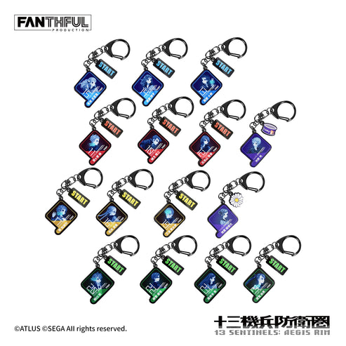 DOWNPAYMENT for 13 Sentinels: Aegis Rim Metal Keychain (Set of 15)